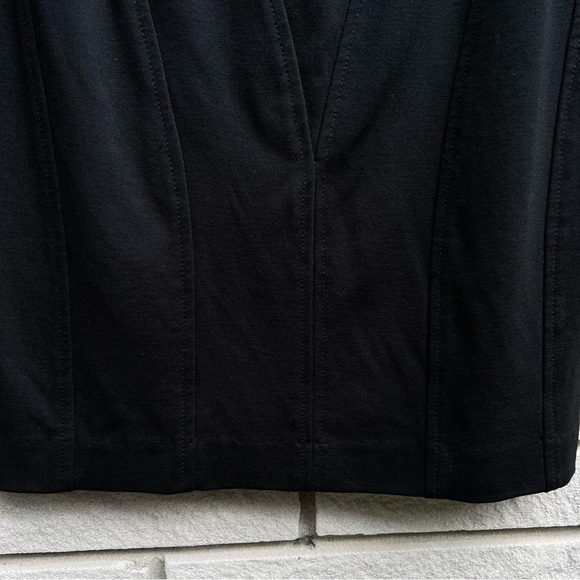 Trisisto Femme Black Pull-on Stretch Skirt Sz S - Picture 4 of 10